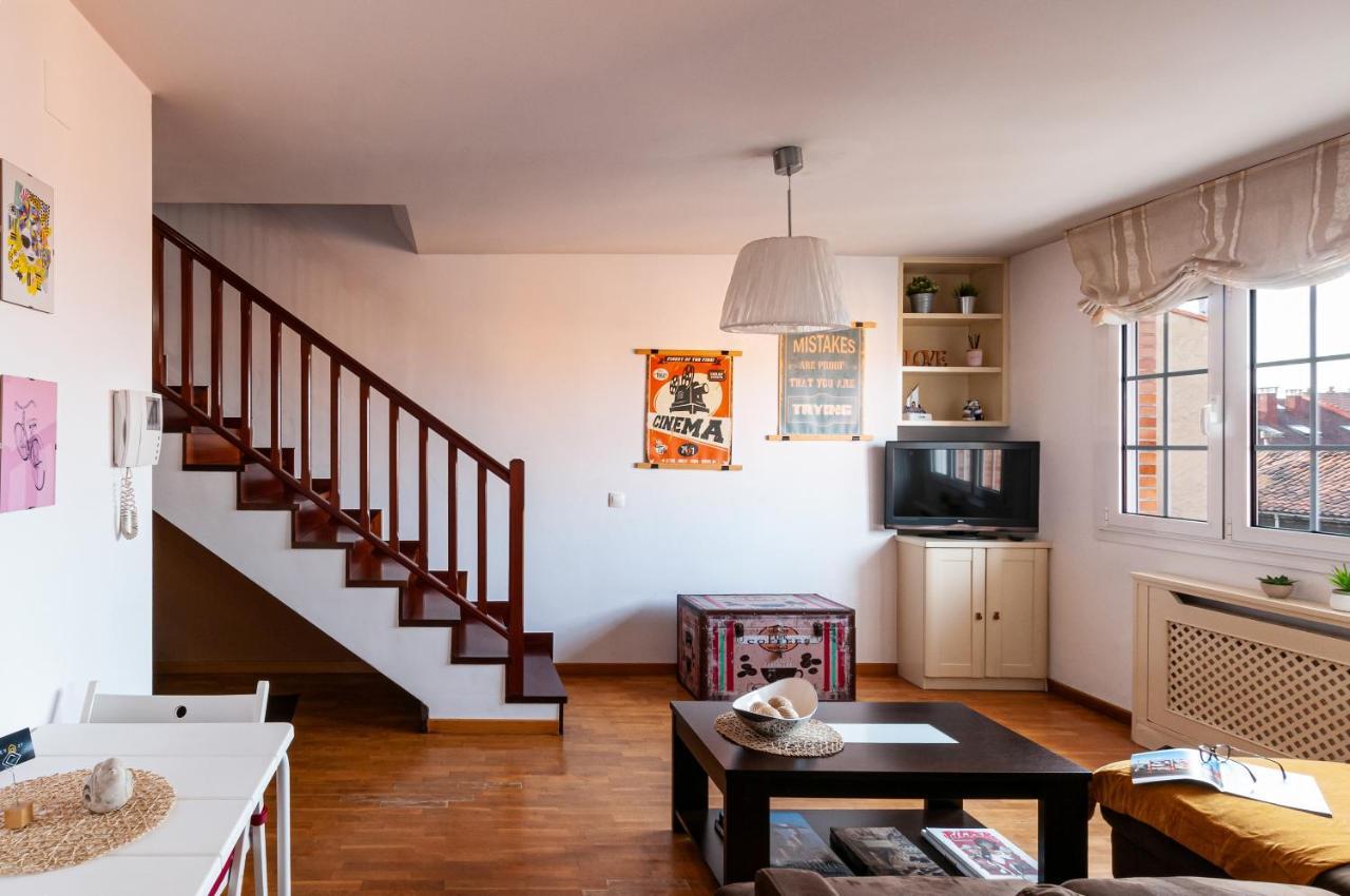 Duplex 21, Alojamiento Cerca De La Playa Con Wifi Gijon Bagian luar foto